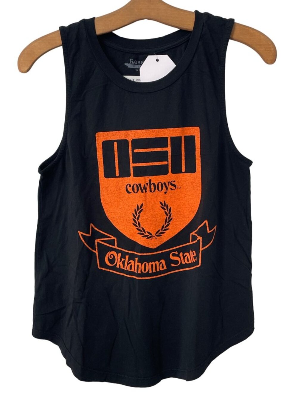 Blue 84 Tank Top Medium Reserve Collection Oklahoma State University Cowboys NEW